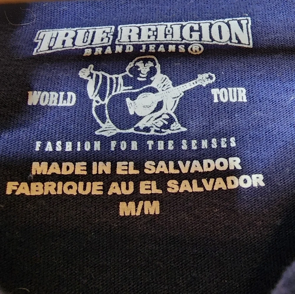 True Religion monogram polo